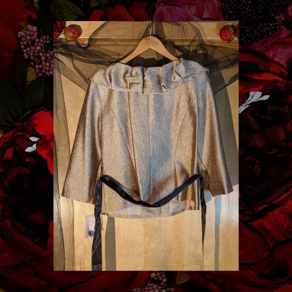 Collection by Dressbarn Gold Jacket_Size 12 - Picture 2 of 9